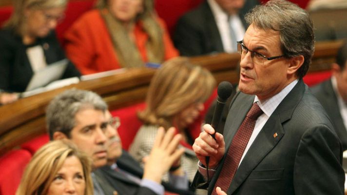 Telediario 1 - Cataluña y el uso del castellano