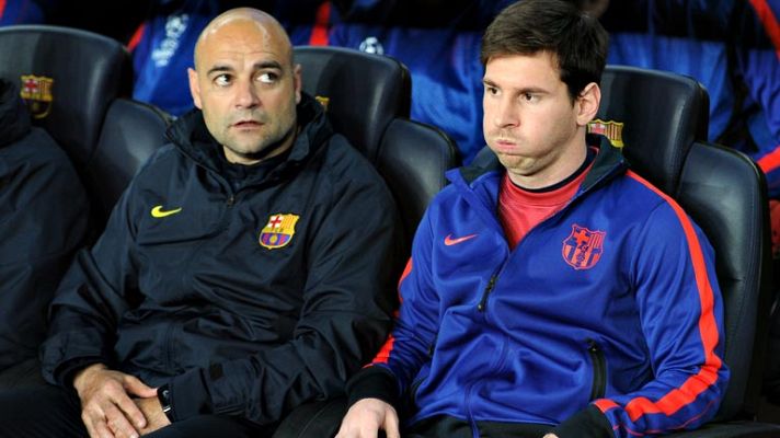 Telediario 1 - Los médicos no le ven ninguna lesión a Messi