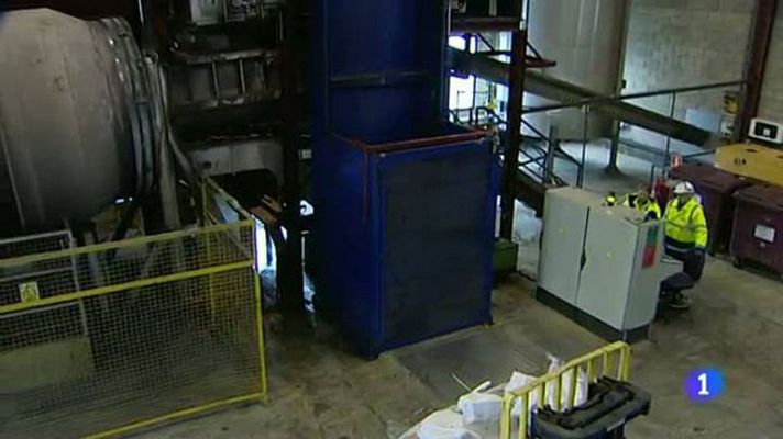 Telediario 1 - El 2012 fue el año en el que la policía quemó más droga incautada