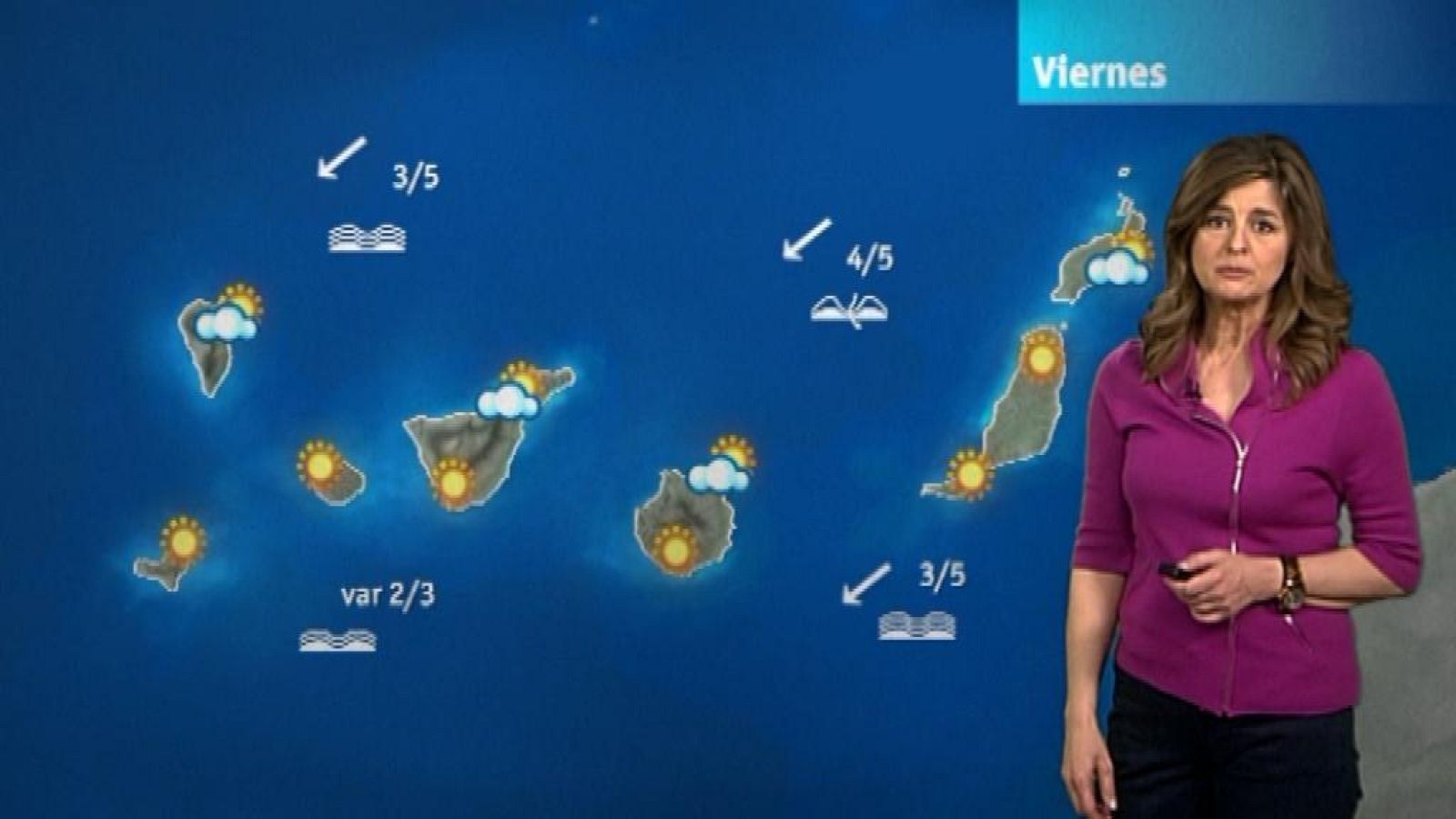 El tiempo en Canarias - 12/04/13 | Ver