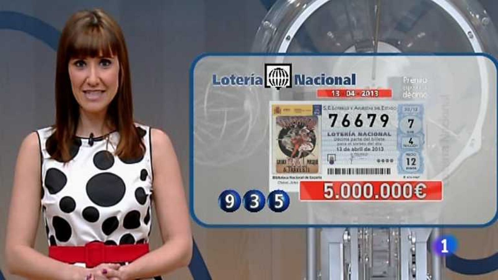 Lotería Nacional - 13/04/13 - Ver ahora
