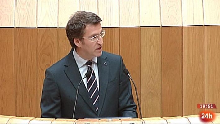 Parlamento - Feijóo comparece