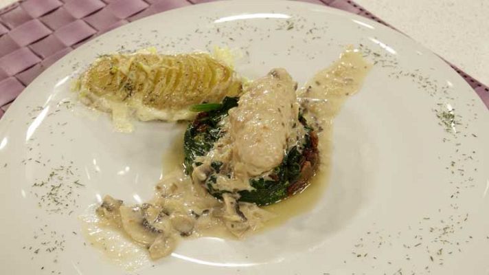 RTVE Cocina - Escalopines a la crema con patatas