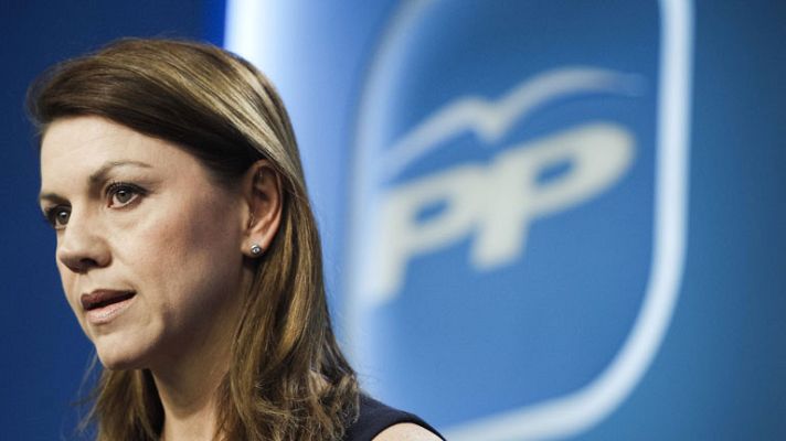 Telediario 1 - Cospedal valora los escraches