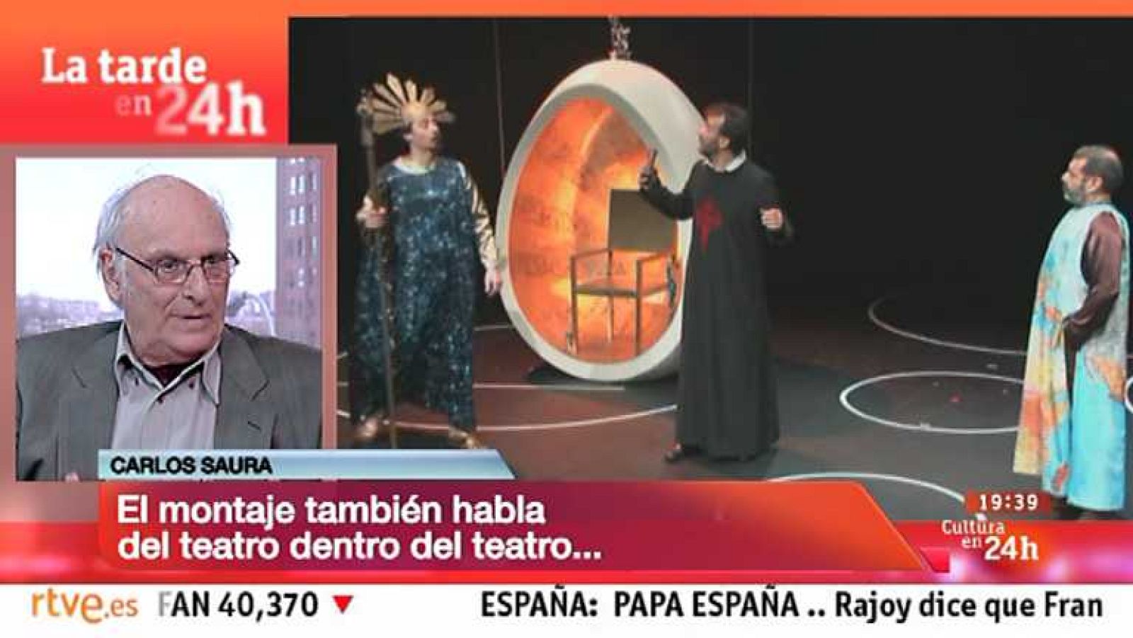 La tarde en 24 horas - Cultura en 24 h. - 15/04/13 - Ver ahora