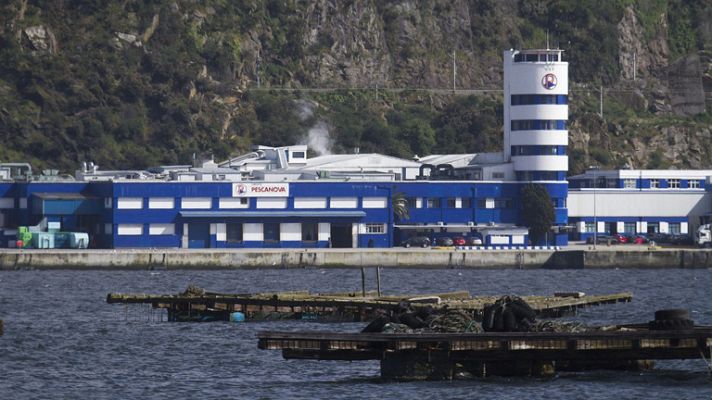 Telediario 1 - Pescanova presenta concurso voluntario de acreedores en un juzgado de Pontevedra