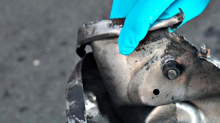 Telediario 1 - Las bombas de Boston eran ollas a presión cargadas con metralla y clavos