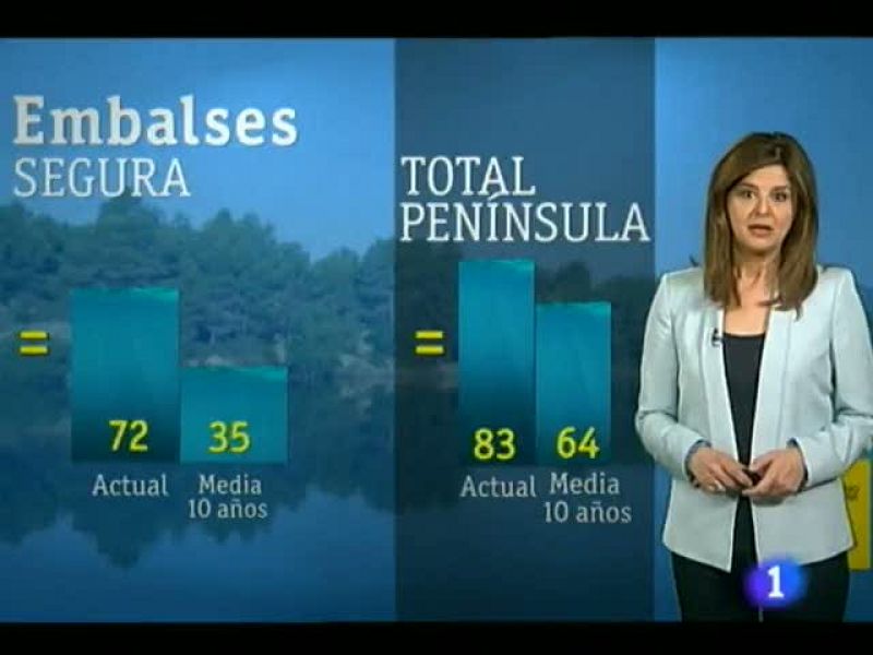 El tiempo en la Comunidad de Murcia.(17/04/2013)