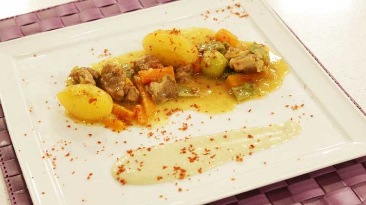 La mañana - Menestra de cordero a la plancha co