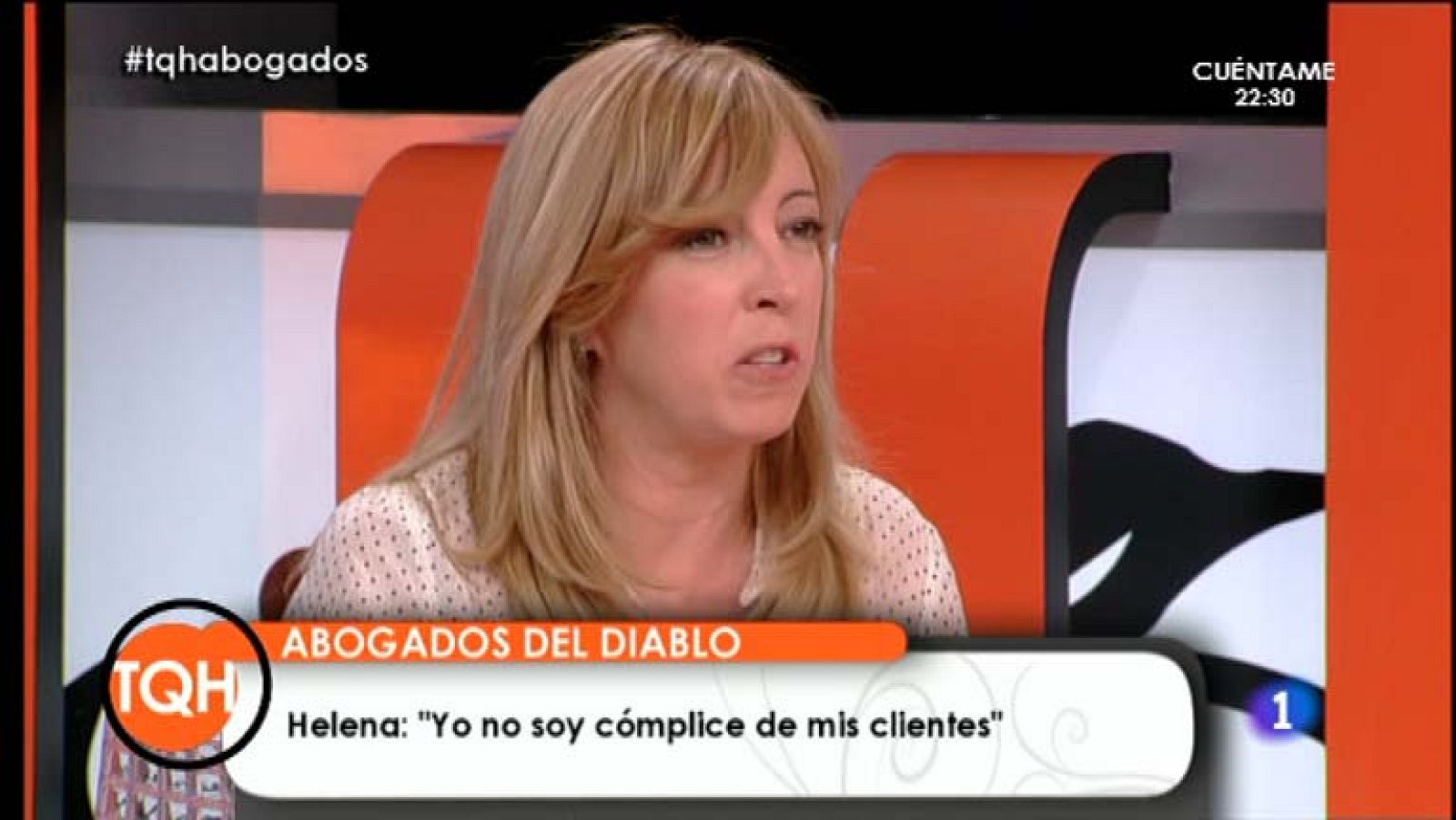Tenemos que hablar - Elena Echeverri: "Yo no soy cómplice de mis clientes"