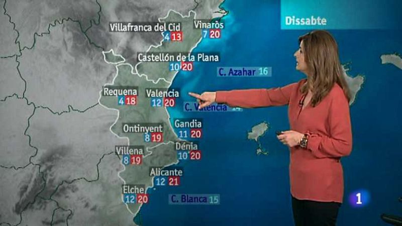 El tiempo en la Comunidad Valenciana - 19/04/13 - Ver ahora