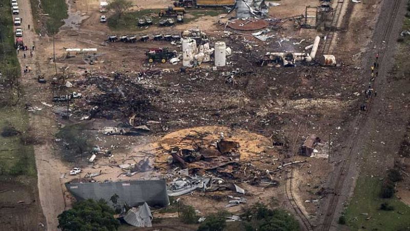 Las primeras investigaciones en Texas apuntan a que la explosión fue un accidente