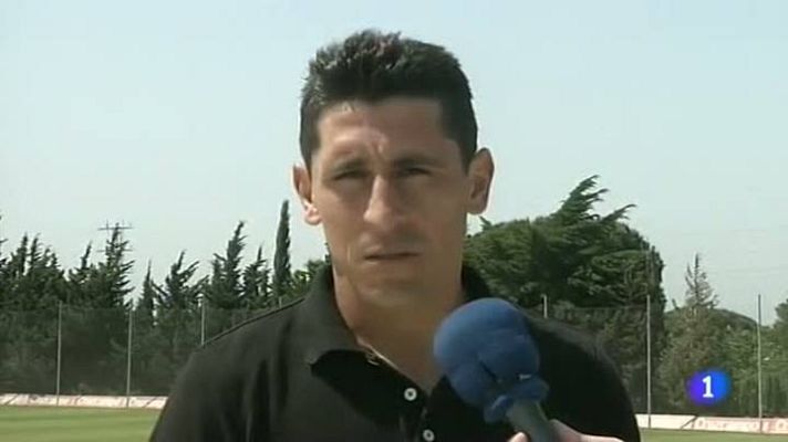 Telediario 1 - El Nàstic aplica la reforma laboral a sus jugadores