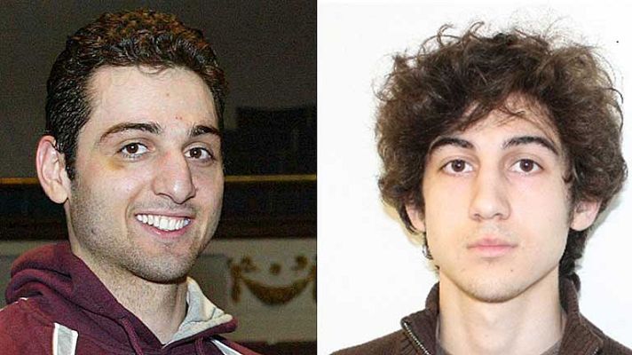 Telediario 1 - La madre de sospechosos de Boston