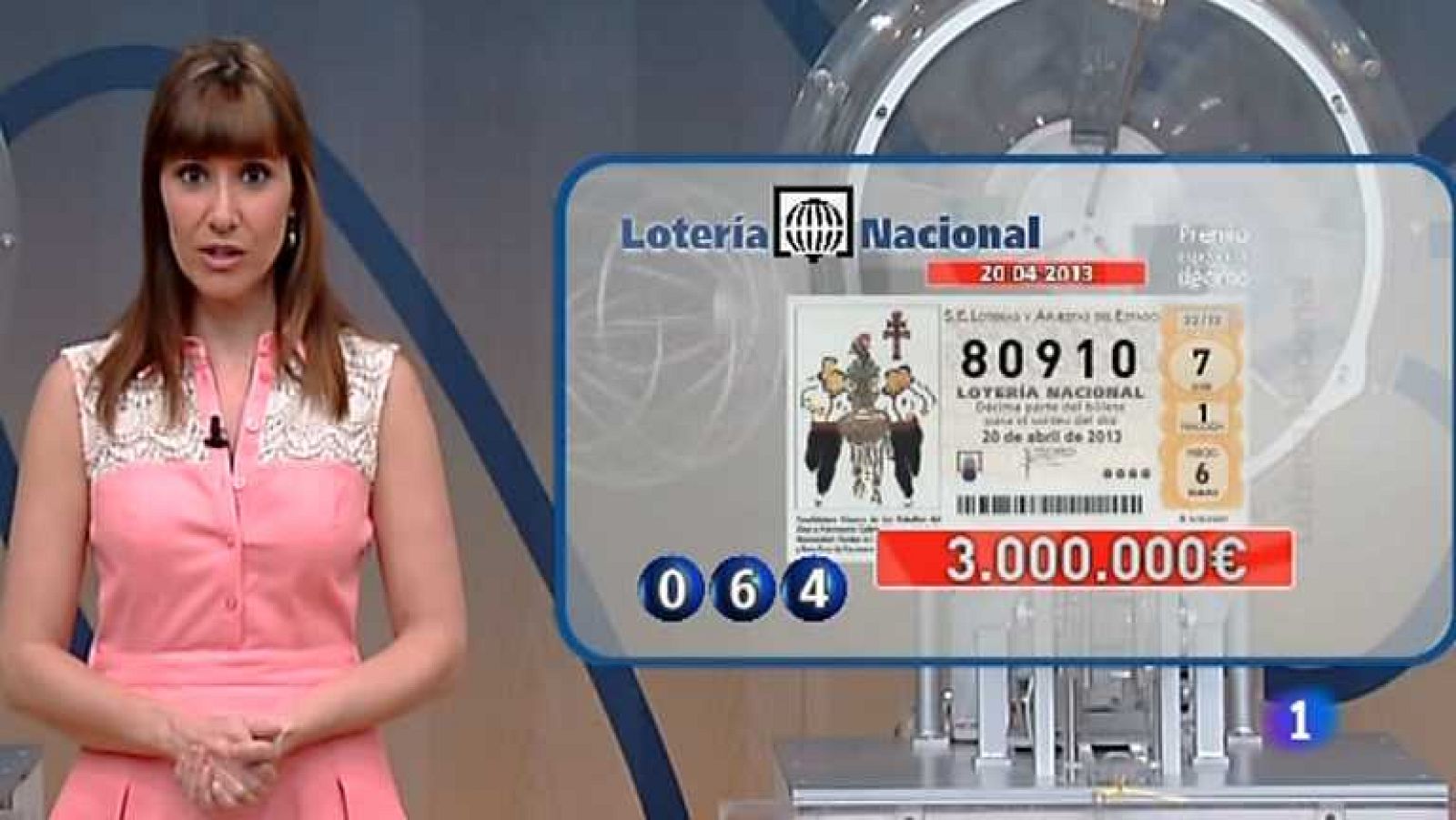 Lotería Nacional - 20/04/13 - Ver ahora
