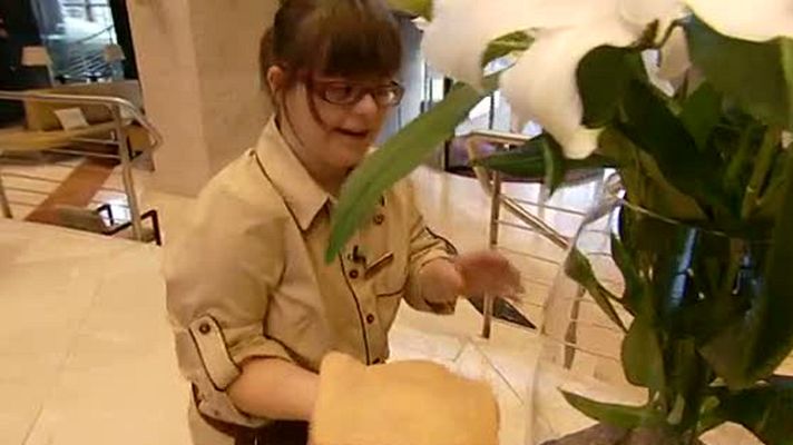 Con una sonrisa - Irene, una limpiadora incansable