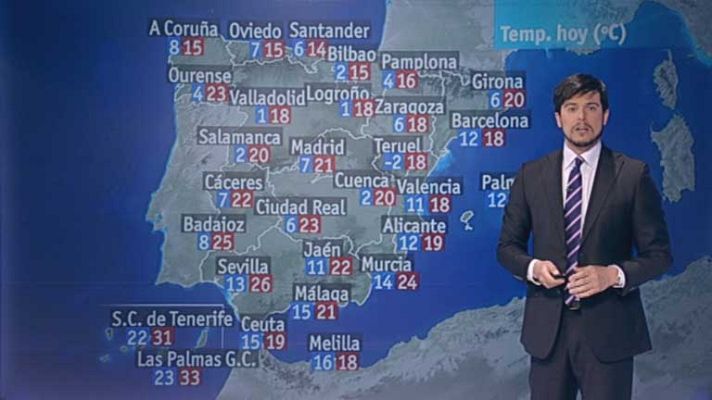 El tiempo - Descenso de las temperaturas