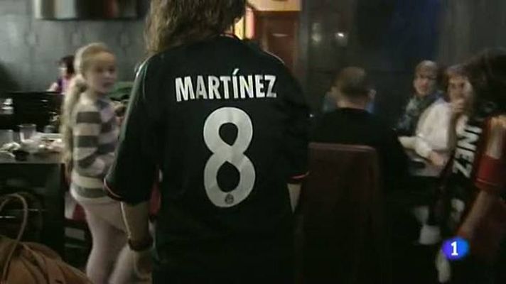 Telediario 1 - Ayegui animará al Bayern