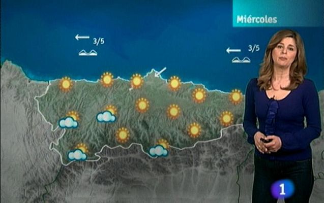 Panorama Regional - El tiempo en Asturias - 23/04/13