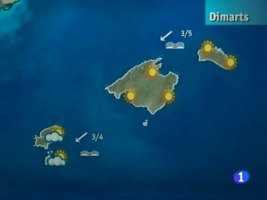 Informatiu Balear - El temps a les Illes Balears - 23/04/13