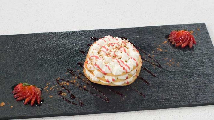 RTVE Cocina - Lasaña de tulipas y nata