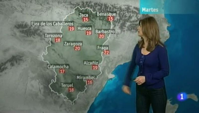 El tiempo en Aragón - 23/04/13 | Ver