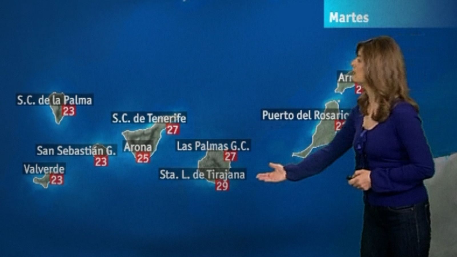 El tiempo en Canarias - 23/04/13 | Ver