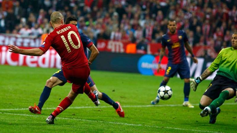 Robben pone el 3-0 en el marcador