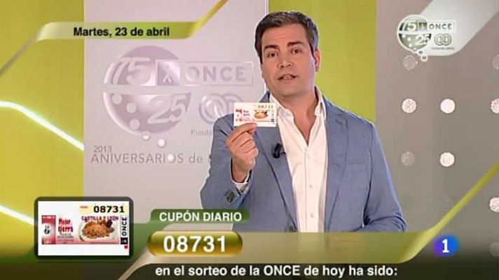 Sorteos ONCE - Sorteo ONCE - 23/04/13