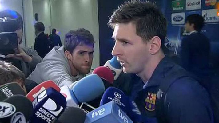 Desafío Champions - Messi: "De la lesión estaba bien"