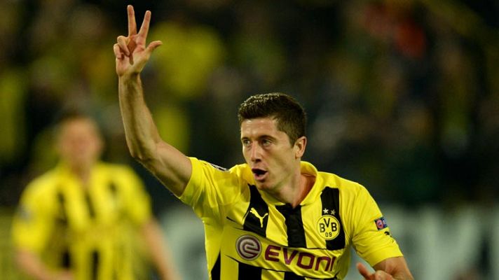 Champions League - Golazo de Lewandowski para poner el 3-1