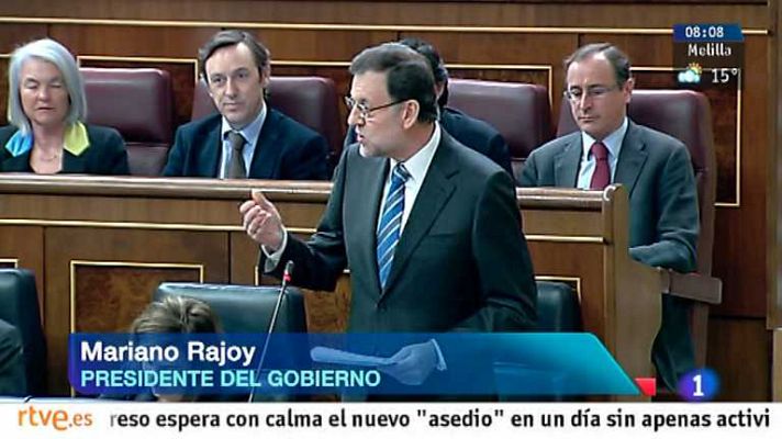 Telediario 1 - Telediario - 8 horas - 25/04/13