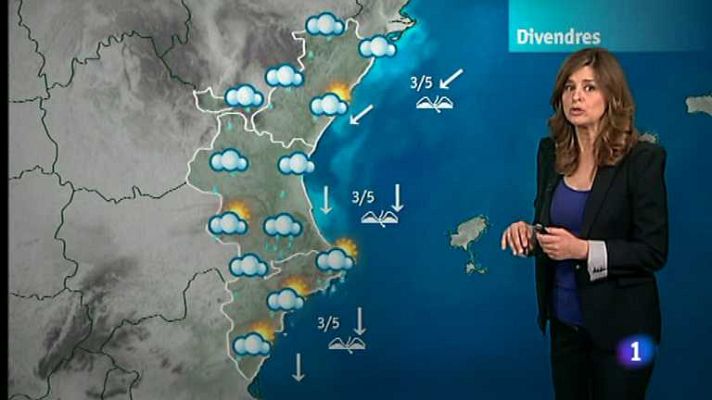 L'informatiu - Comunitat Valenciana - El tiempo en la Comunidad Valenciana - 25/04/13