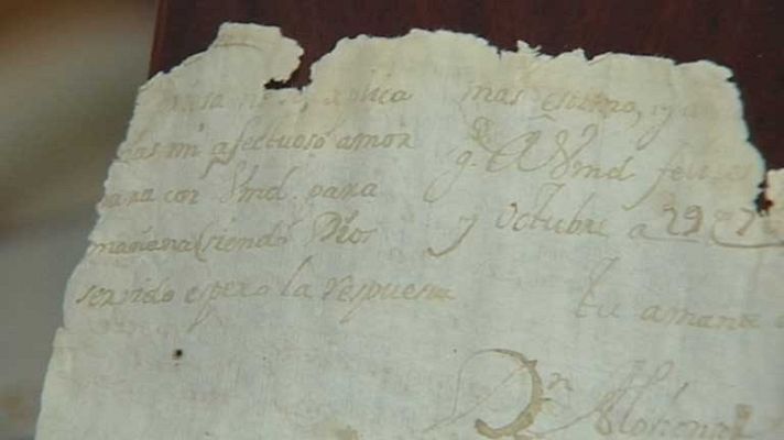 Telediario 1 - Carta de amor prohibido