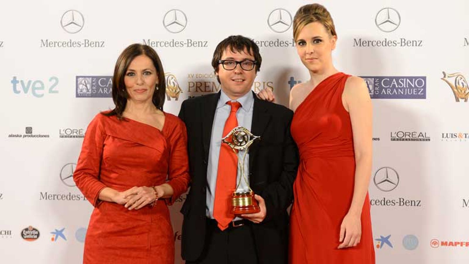 Sergio Martín, director de Canal 24 horas, recoge el Premio Iris a Mejor Canal Temático