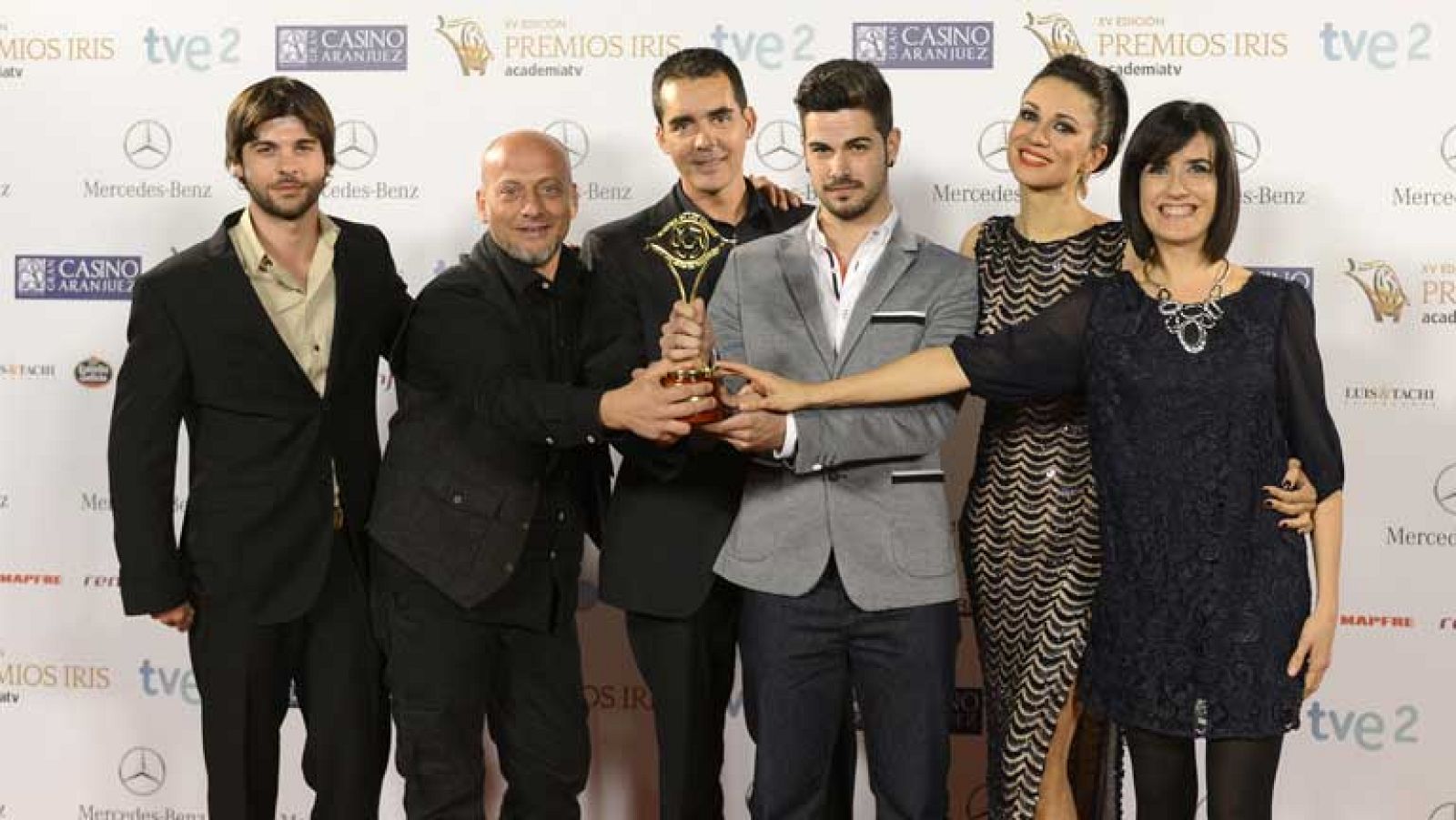 El equipo de Clásicos de La 1 recoge el premio a Mejor Autopromo y/o Imagen Corporativa