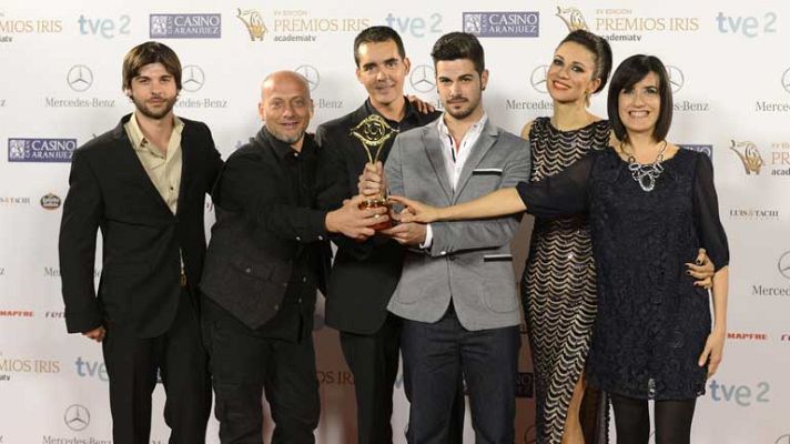 Premios Iris - Academia de la Televisión - El equipo de Clásicos de La 1 recoge el premio a Mejor Autopromo y/o Imagen Corporativa