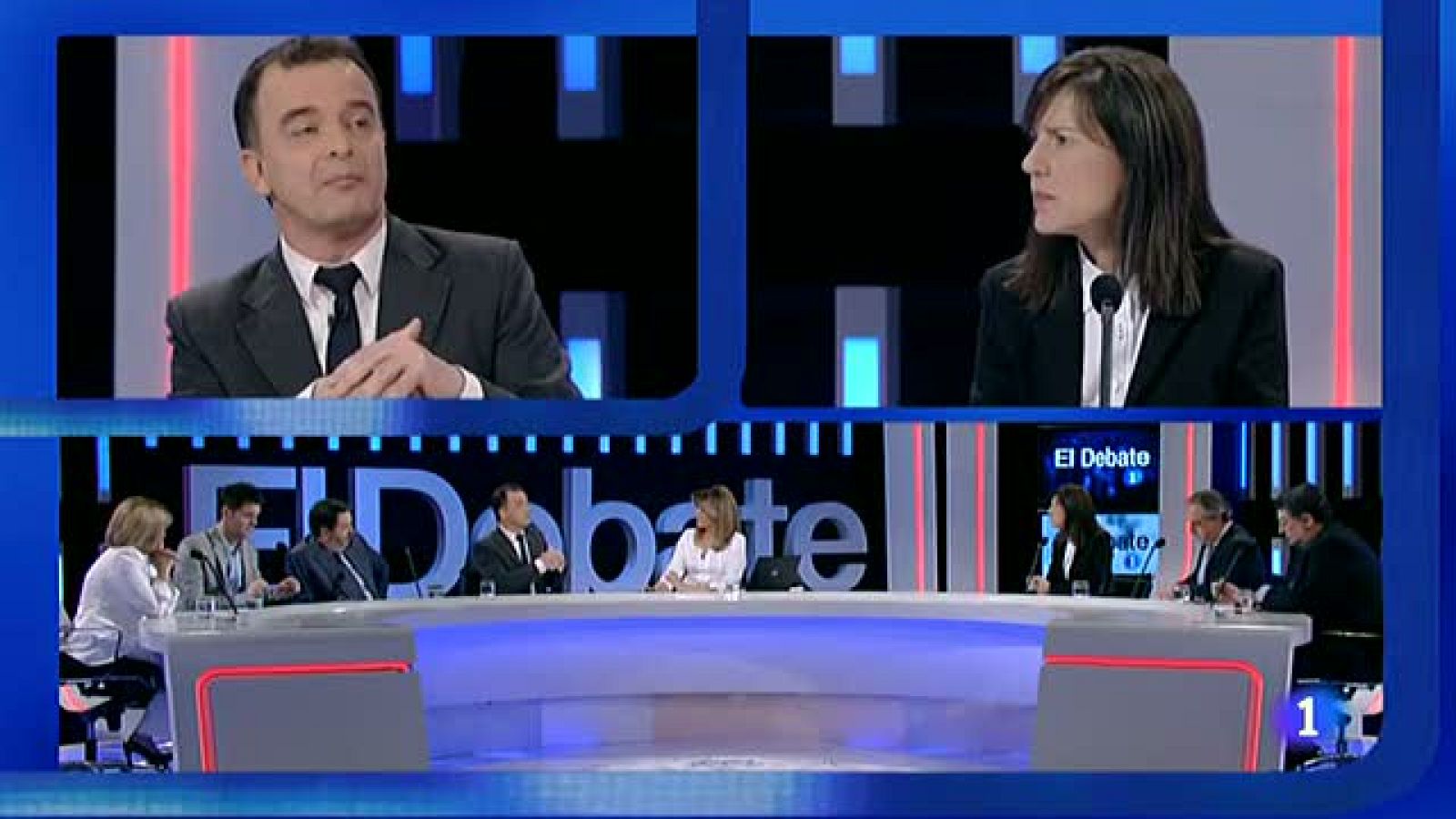 Alfred Bosch: "No nos preocupan las reuniones de Mas y Rajoy" - El debate de La 1 | Ver