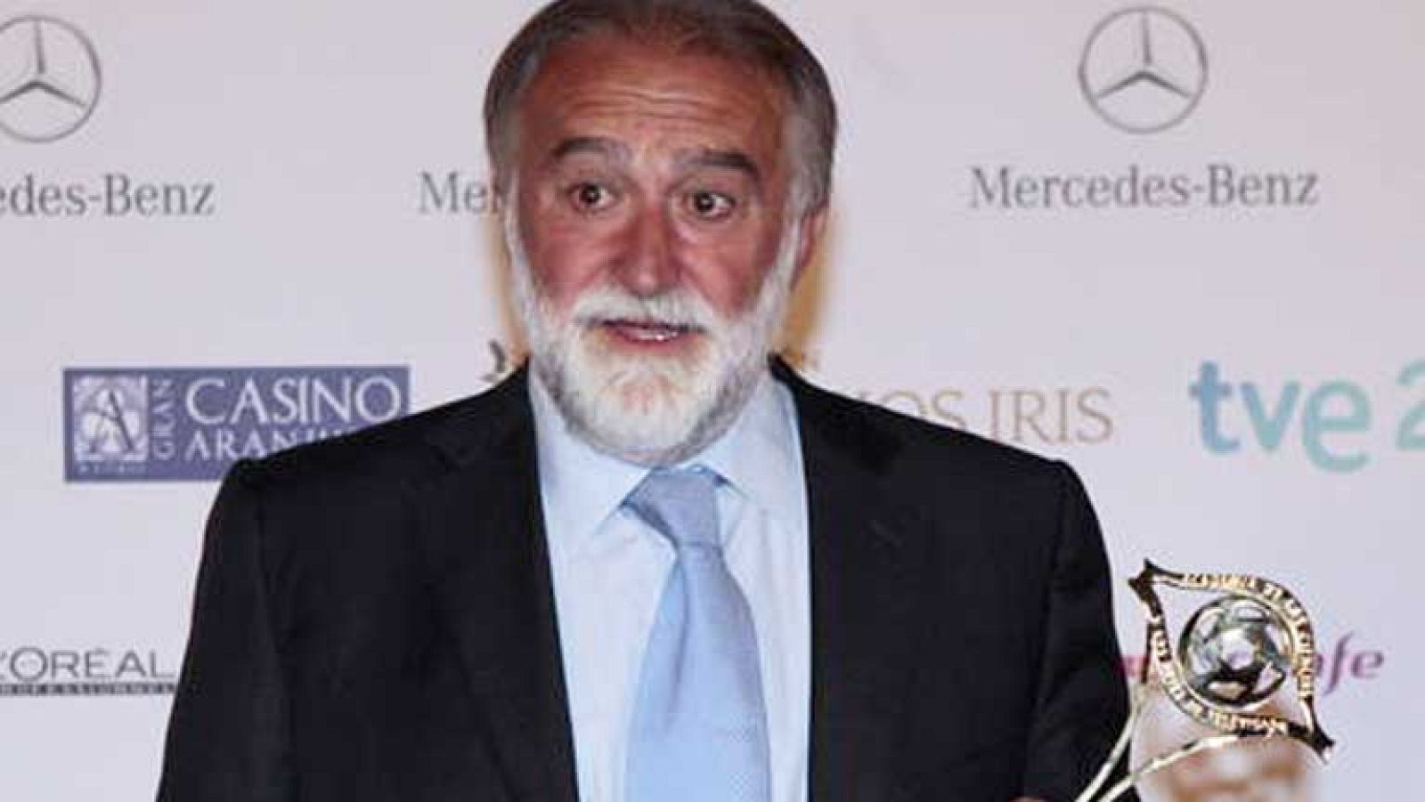 Tote Trenas, director de fotografía de Cuéntame cómo pasó, recoge el premio a Mejor Dirección de Fotografía e Iluminación