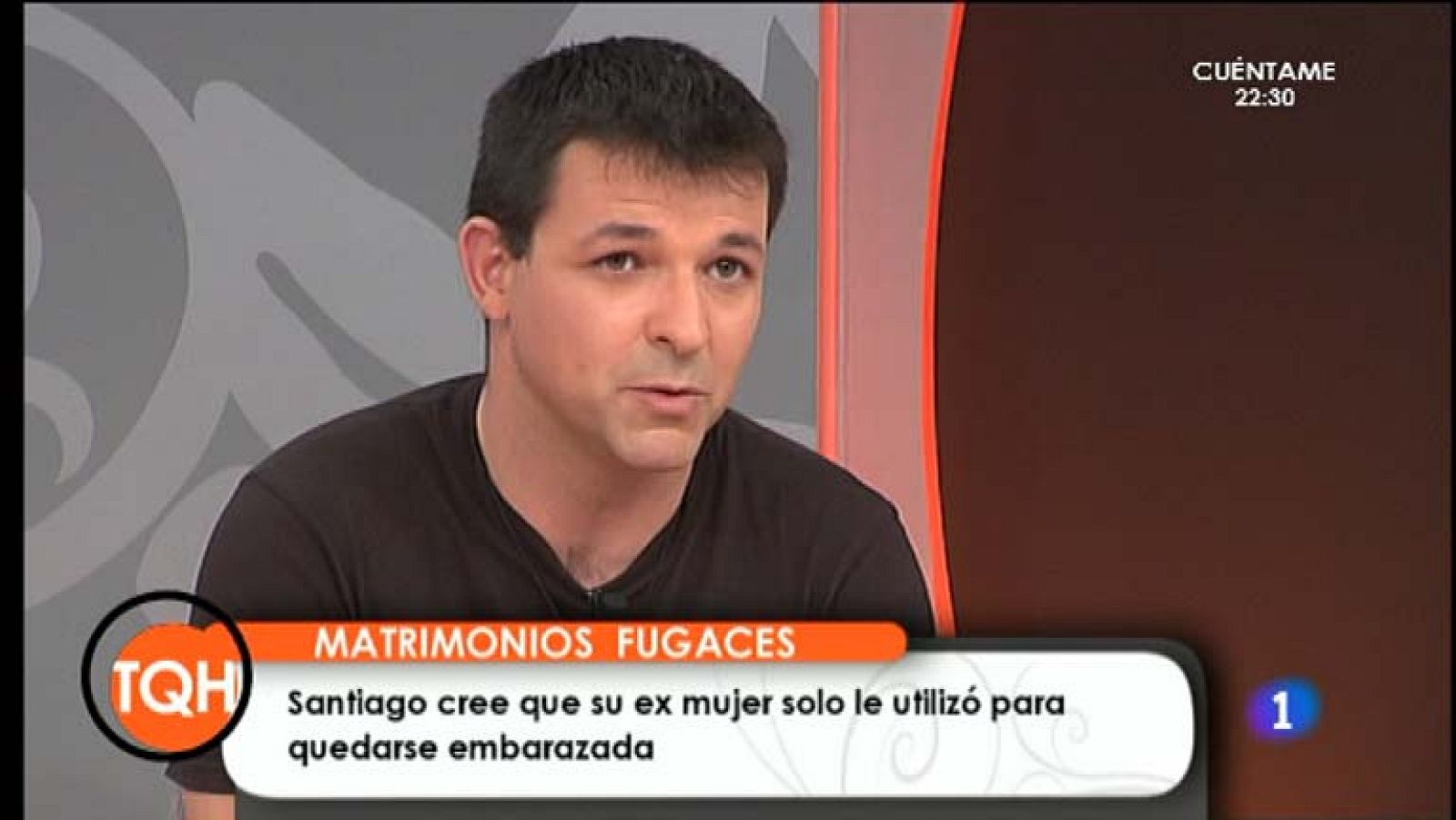 Tenemos que hablar - Santiago cree que su ex mujer lo usó como donante de esperma