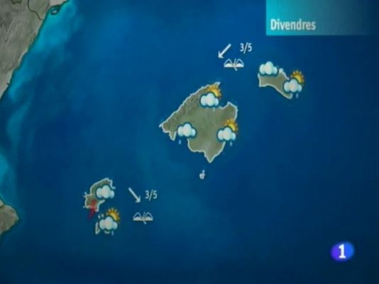 Informatiu Balear - El temps a les Illes Balears - 26/04/13