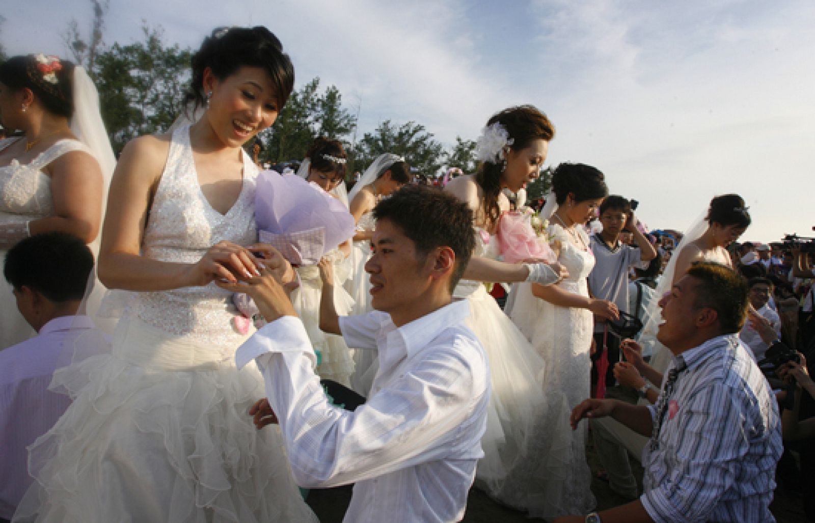 Boda masiva en Taiwan