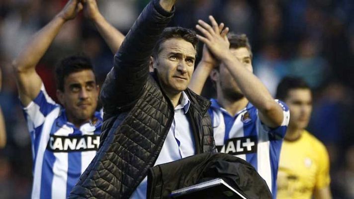 Telediario 1 - Real Sociedad y Valencia luchan por entrar en Champions