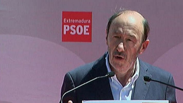Informativo 24h - Rubalcaba acusa a Rajoy de "no saber qué hacer con España"