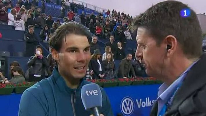  - Nadal: "Almagro está a un nivel altísimo"