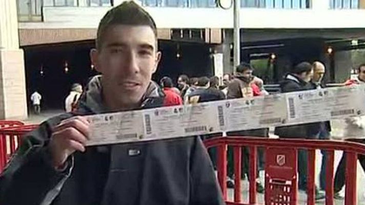 Telediario 1 - El Atlético saca a la venta las entradas de Copa