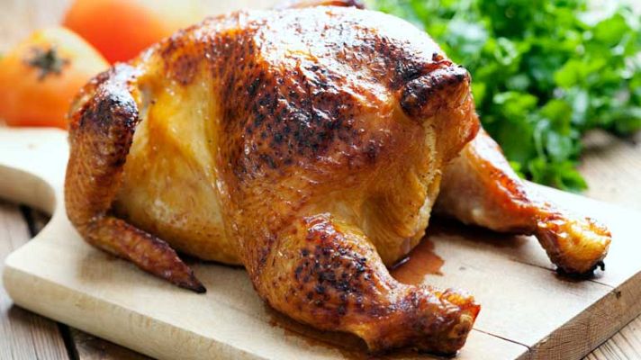 Cocina con Sergio - Pollo asado