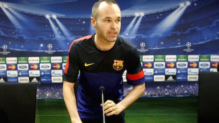 Desafío Champions - Celebritoons: Iniesta