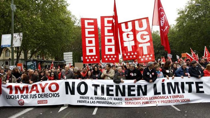 Telediario 1 - Telediario 2 en 4' - 01/05/13