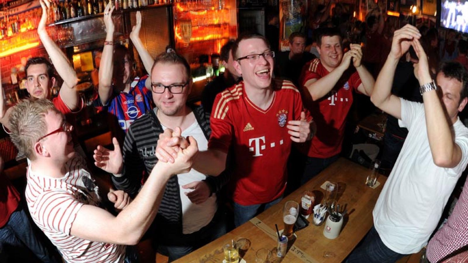 Múnich celebra el pase del Bayern a la final